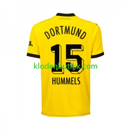 Borussia Dortmund Mats Hummels 15 Hjemme Fotballdrakt 2023/24 Kortermet